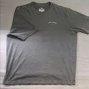 Tommy Bahama Gray Golf Tips shirt